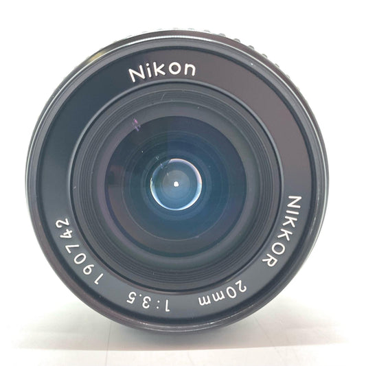 【全額返金保証】【最速発送】Nikon Ai Nikkor 20mm F3.5 動作確認済