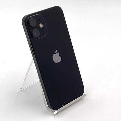 【全額返金保証】【最速発送】Apple iPhone iPhone mini 12 mini 64GB ブラック au 白ロム 動作確認済 83%