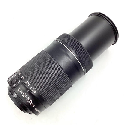 【全額返金保証】【最速発送】Canon EF-S55-250mm F4-5.6 IS STM 動作確認済