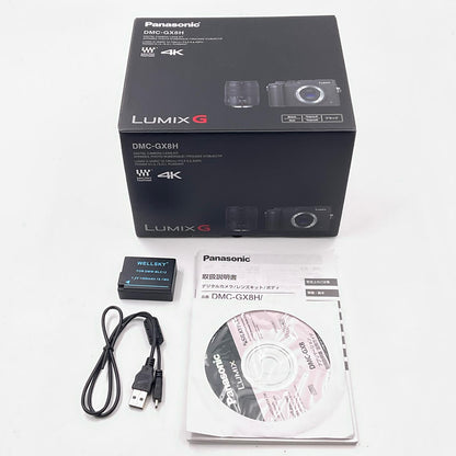 【全額返金保証】【最速発送】Panasonic デジタル一眼 LUMIX DMC-GX8 ボディ ブラック 動作確認済