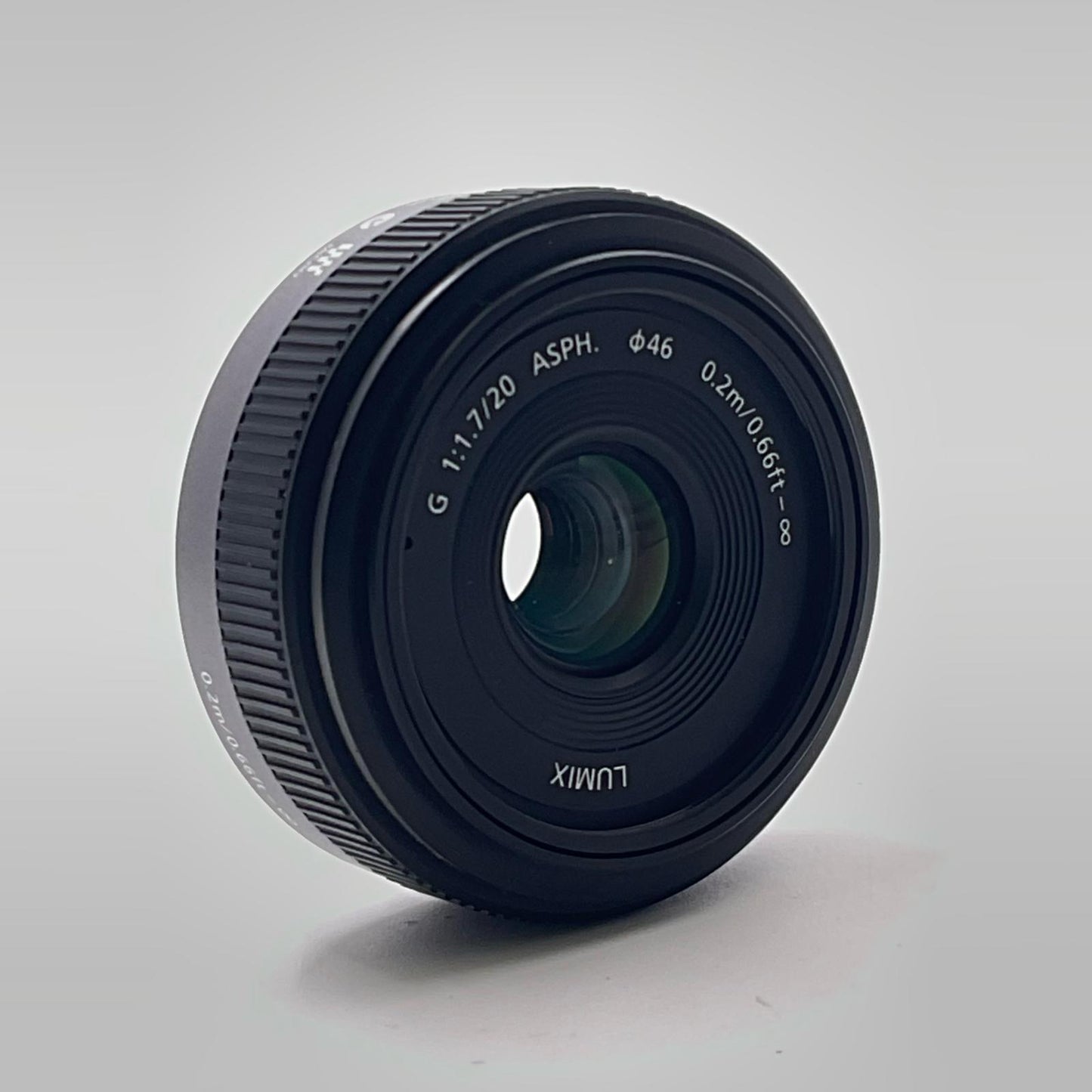 【全額返金保証】【最速発送】Panasonic LUMIX G 20mm/F1.7 II ASPH. H-H020A-K [ブラック] 動作確認済