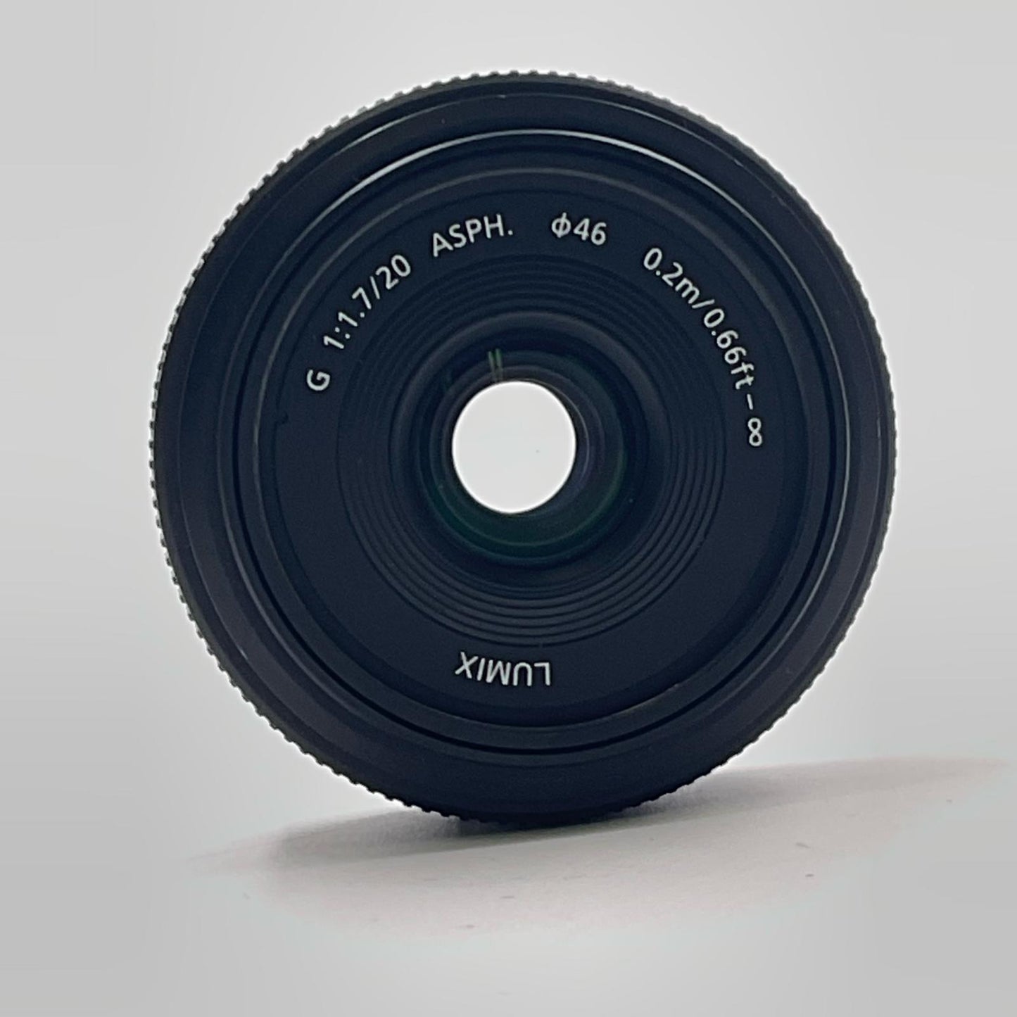 【全額返金保証】【最速発送】Panasonic LUMIX G 20mm/F1.7 II ASPH. H-H020A-K [ブラック] 動作確認済