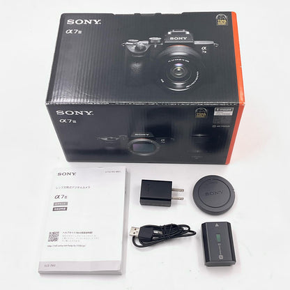 【全額返金保証】【最速発送】Sony デジタル一眼 α7 III ILCE-7M3 ボディ ブラック 動作確認済