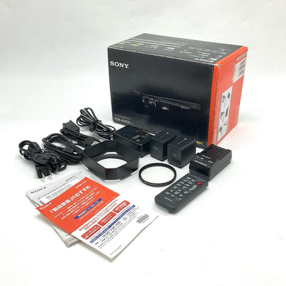 【全額返金保証】【最速発送】Sony FDR-AX100 動作確認済