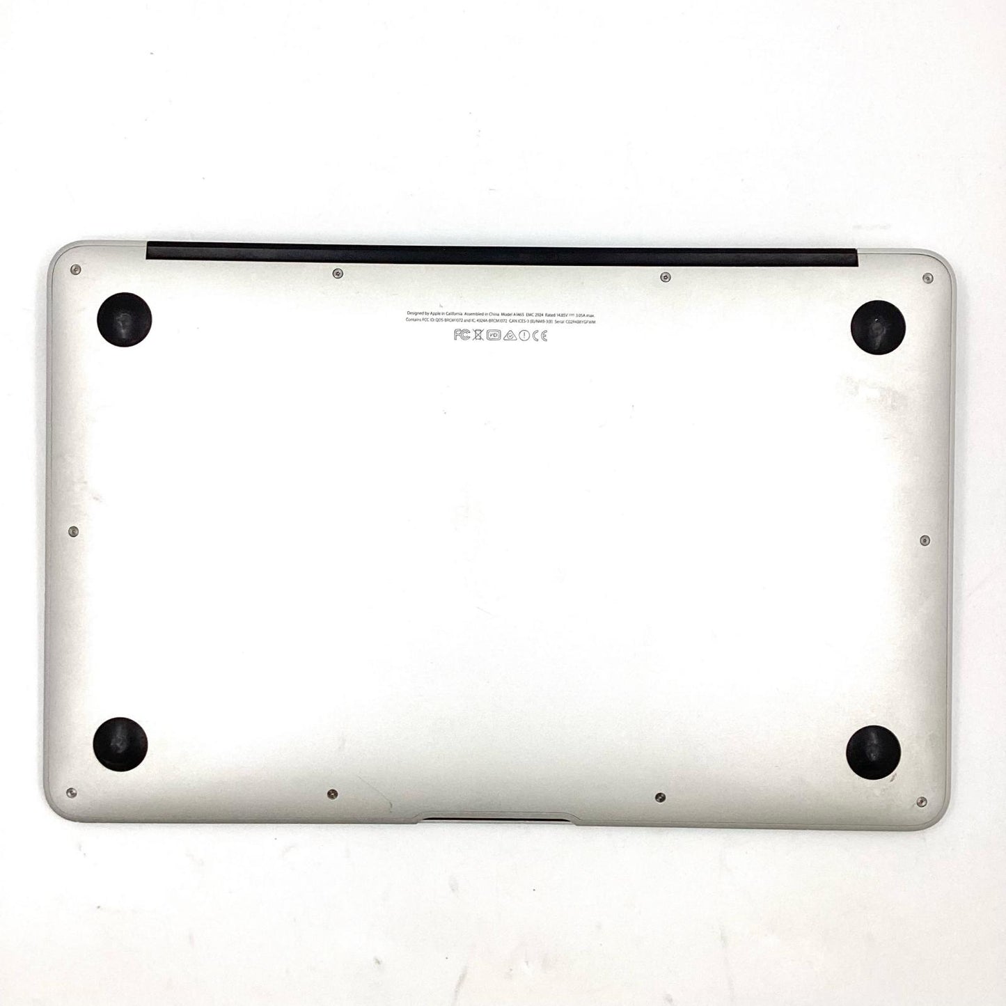 【全額返金保証】【最速発送】Apple MacBook Air 11インチ 2015 1.6 GHz デュアルコア Intel core i5 4GB SSD 128GB シルバー 動作確認済