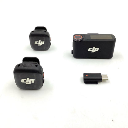 【全額返金保証】【最速発送】DJI DJI Mic 3（2 TX + 1 RX + 充電ケース） 超美品 動作確認済