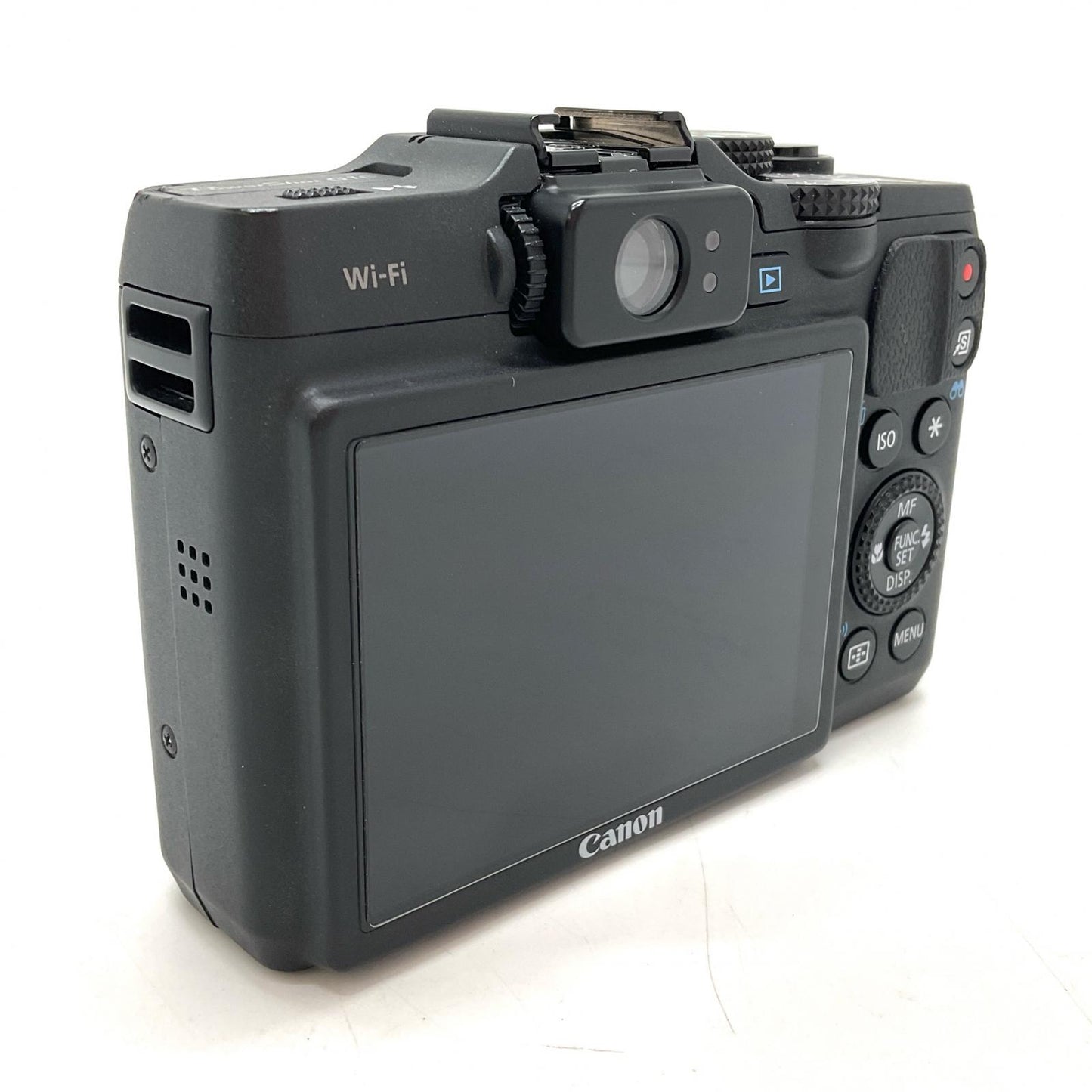 【全額返金保証】【最速発送】Canon コンパクトデジタルカメラ PowerShot G16　ブラック 動作確認済