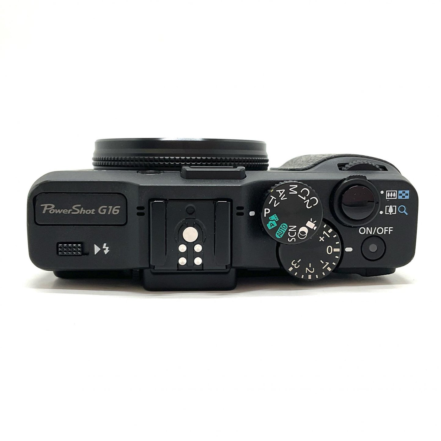 【全額返金保証】【最速発送】Canon コンパクトデジタルカメラ PowerShot G16　ブラック 動作確認済
