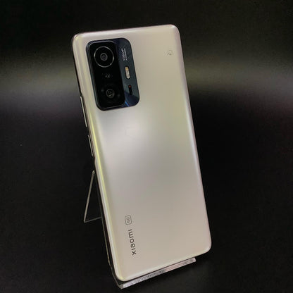 【全額返金保証】【最速発送】Xiaomi Xiaomi 11T Pro 128GB ムーンライトホワイト SIMフリー 2107113SR 白ロム 動作確認済