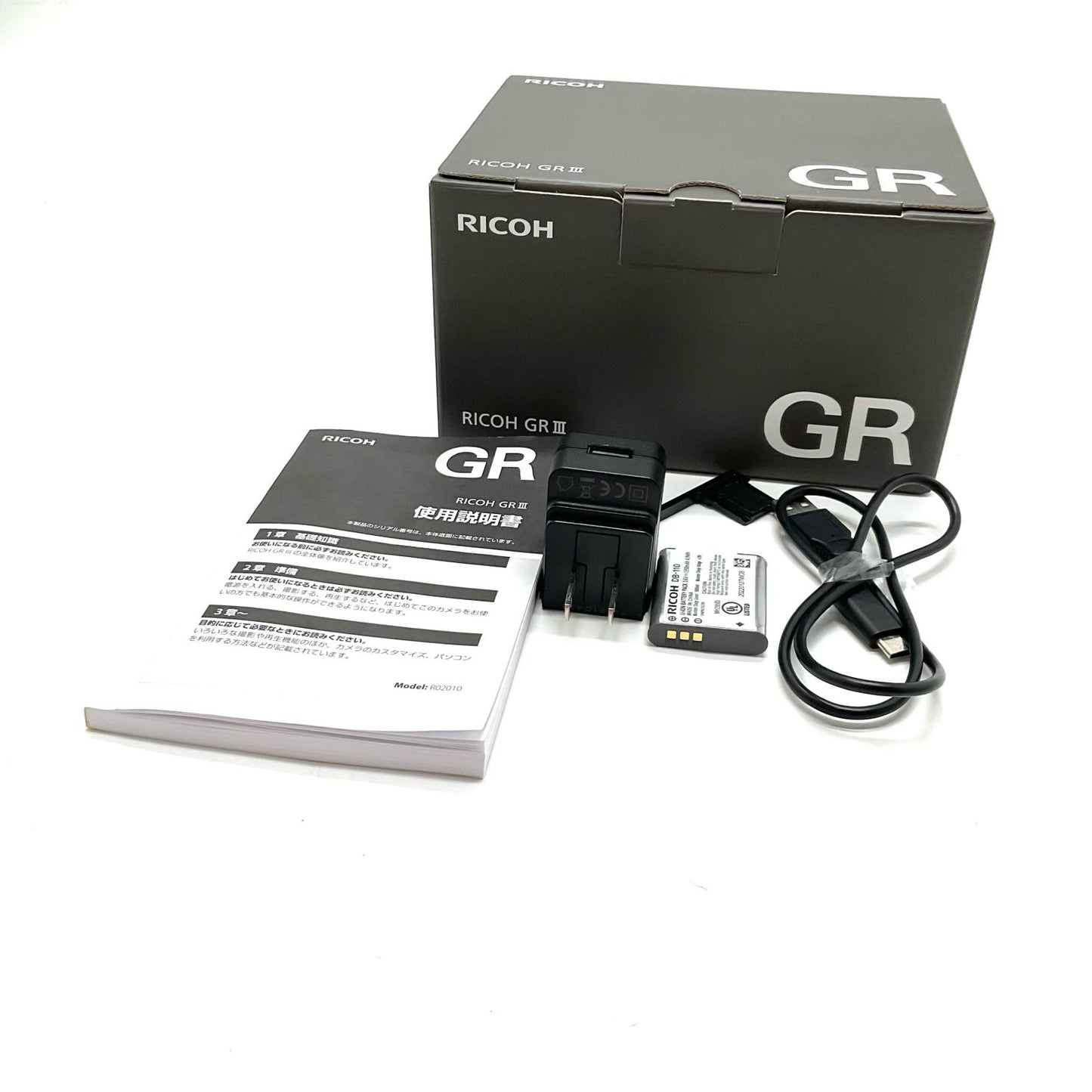 【全額返金保証】【最速発送】RICOH コンパクトデジタルカメラ GR III 動作確認済