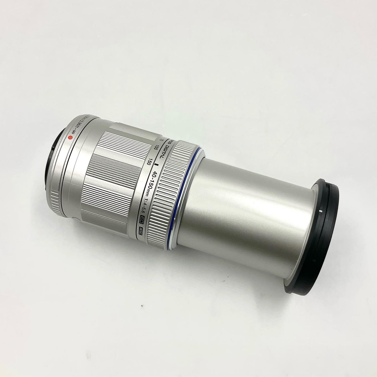 【全額返金保証】【最速発送】OLYMPUS M.ZUIKO DIGITAL ED 40-150mm F4.0-5.6 [シルバー] 美品 動作確認済