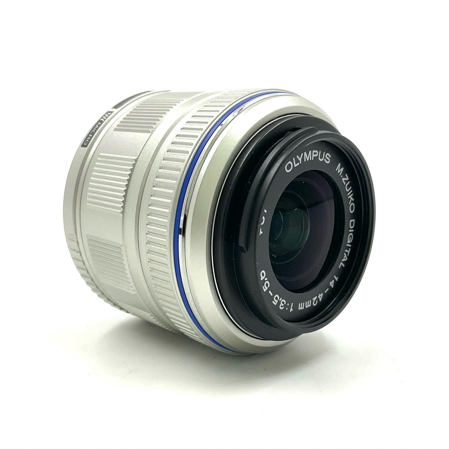 【全額返金保証】【最速発送】OLYMPUS M.ZUIKO DIGITAL 14-42mm F3.5-5.6 II [シルバー] 動作確認済