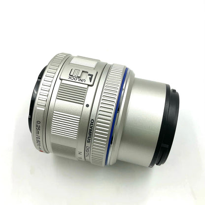 【全額返金保証】【最速発送】OLYMPUS M.ZUIKO DIGITAL 14-42mm F3.5-5.6 II [シルバー] 動作確認済