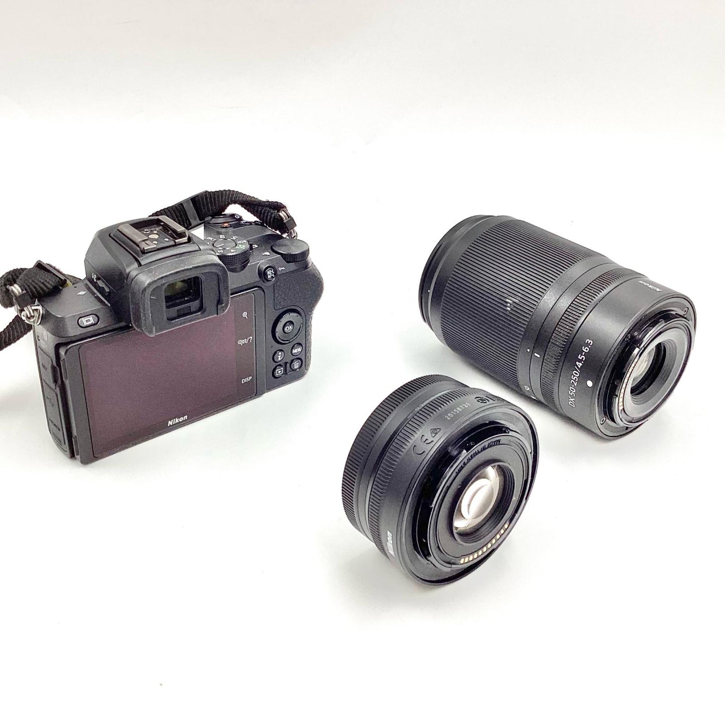 【全額返金保証】【最速発送】Nikon デジタル一眼 Z 50 ダブルズームキット ブラック 美品 動作確認済
