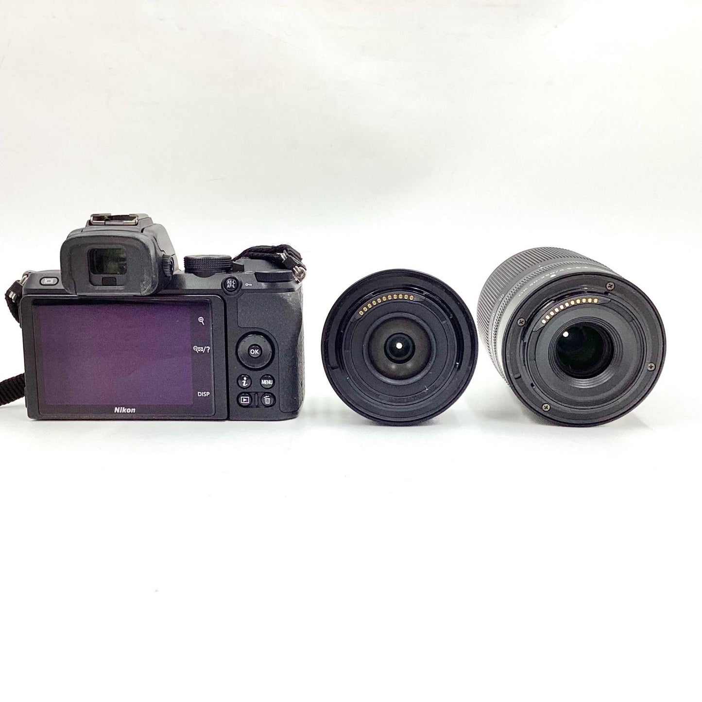 【全額返金保証】【最速発送】Nikon デジタル一眼 Z 50 ダブルズームキット ブラック 美品 動作確認済