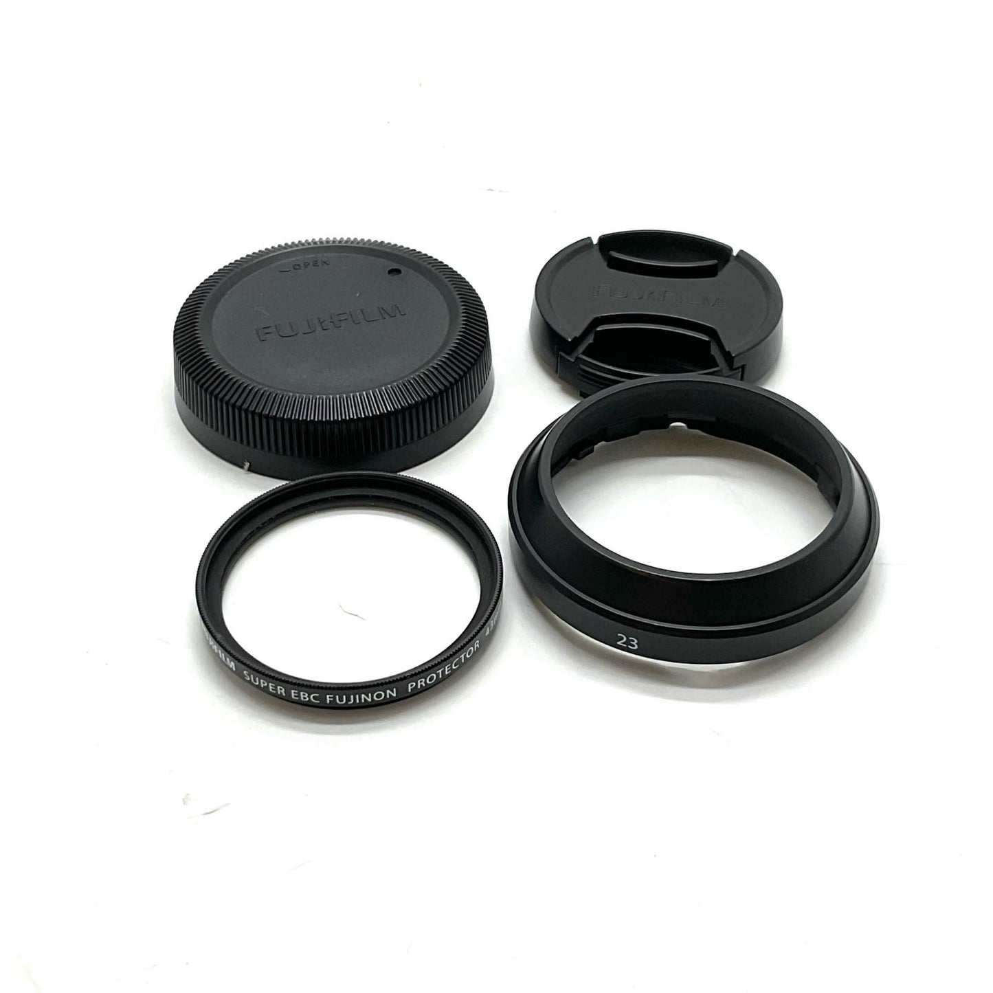 【全額返金保証】【最速発送】FUJIFILM フジノンレンズ XF23mmF2 R WR [ブラック] 動作確認済