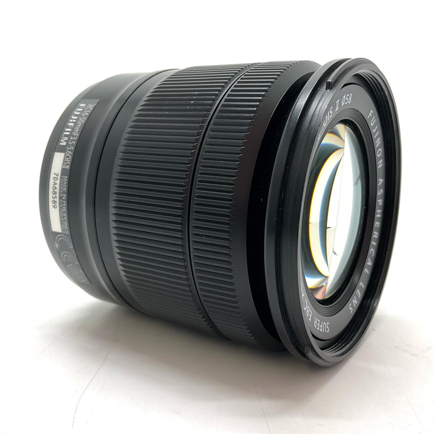 【全額返金保証】【最速発送】FUJIFILM フジノンレンズ XC16-50mmF3.5-5.6 OIS II [ブラック] 動作確認済