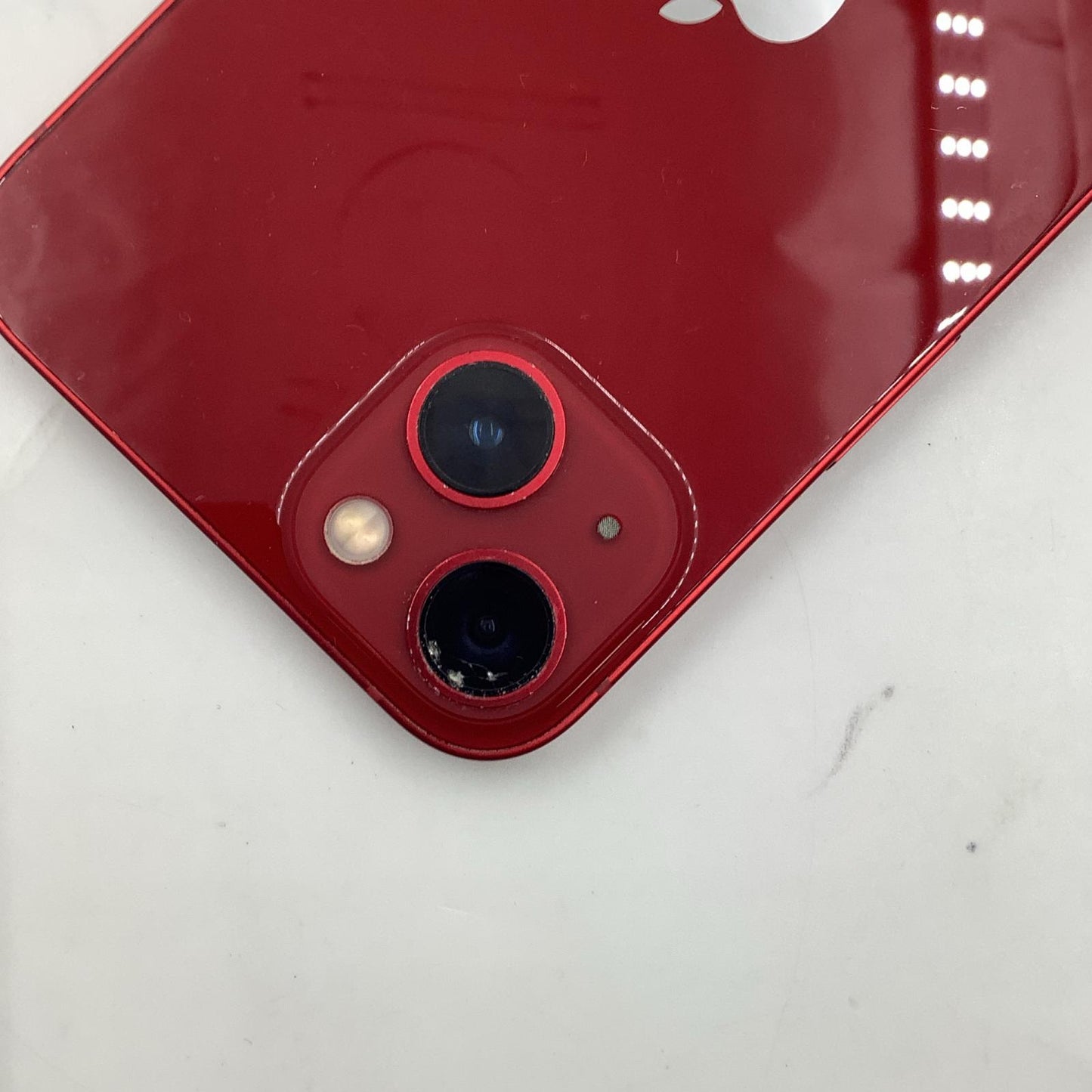 【最速発送】Apple iPhone iPhone 13 128GB (PRODUCT)RED au SIMフリー 白ロム【難有】 77%