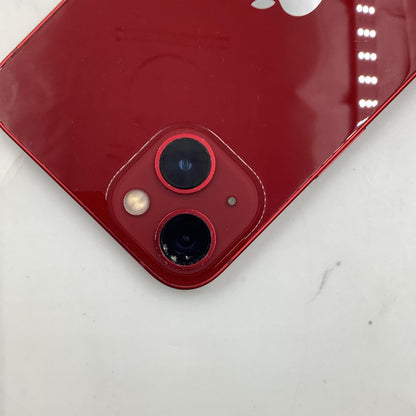 【最速発送】Apple iPhone iPhone 13 128GB (PRODUCT)RED au SIMフリー 白ロム【難有】 77%