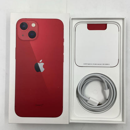 【最速発送】Apple iPhone iPhone 13 128GB (PRODUCT)RED au SIMフリー 白ロム【難有】 77%