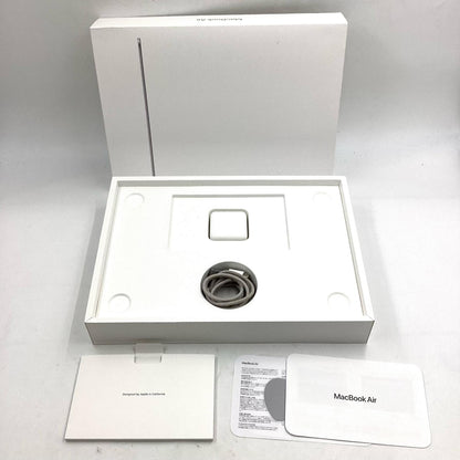 【全額返金保証】【最速発送】Apple MacBook Air 13インチ 2022 Apple M2 8GB SSD 512GB スペースグレイ 92% 美品 動作確認済