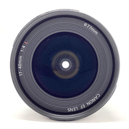 【全額返金保証】【最速発送】Canon EF17-40mm F4L USM 動作確認済
