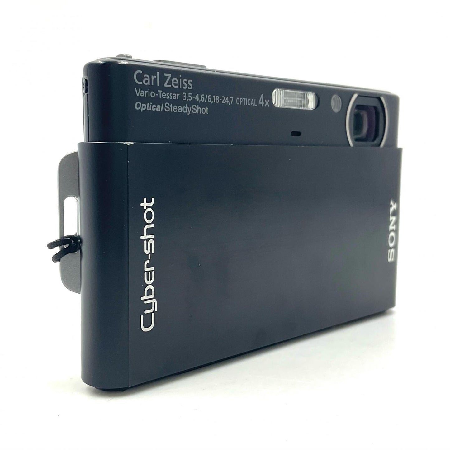 【全額返金保証】【最速発送】Sony コンパクトデジタルカメラ サイバーショット DSC-T77 [ブラック] 動作確認済
