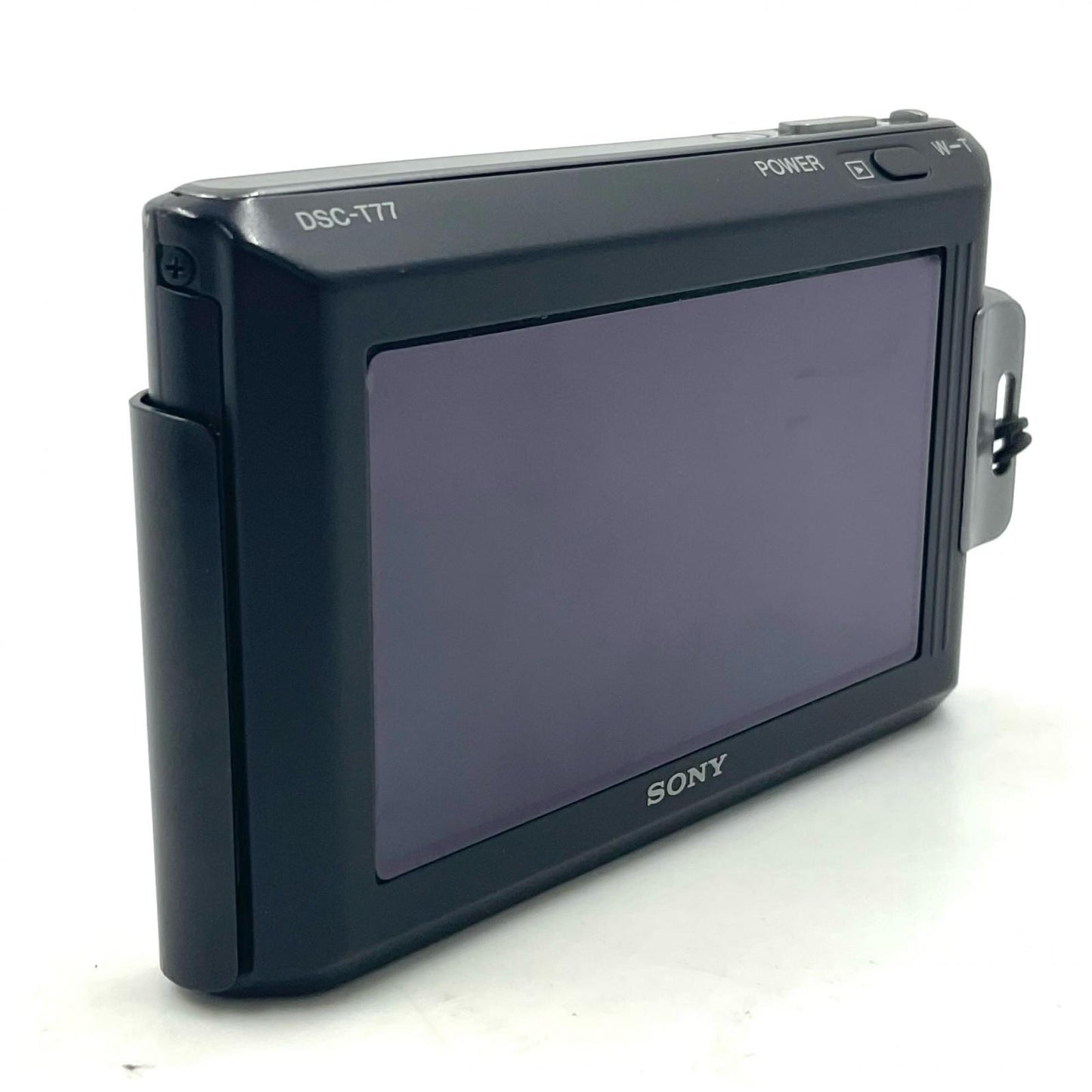【全額返金保証】【最速発送】Sony コンパクトデジタルカメラ サイバーショット DSC-T77 [ブラック] 動作確認済