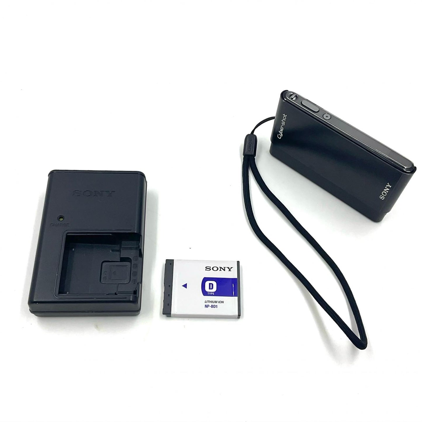 【全額返金保証】【最速発送】Sony コンパクトデジタルカメラ サイバーショット DSC-T77 [ブラック] 動作確認済