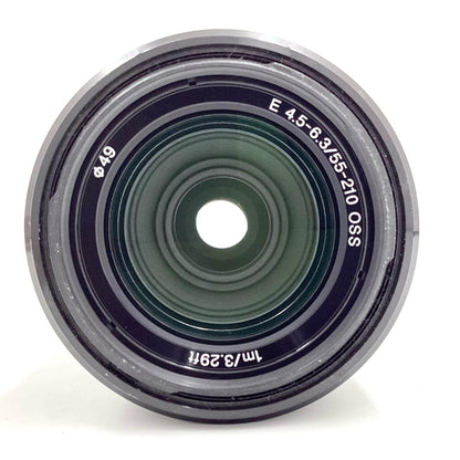 【全額返金保証】【最速発送】Sony E 55-210mm F4.5-6.3 OSS SEL55210 (B) [ブラック] 動作確認済