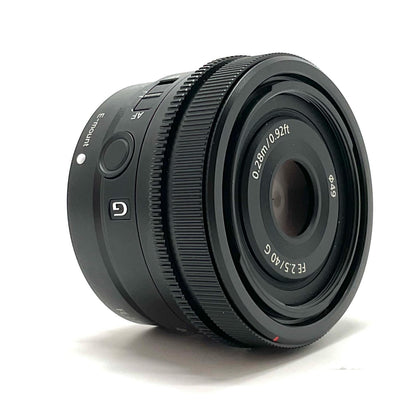 【全額返金保証】【最速発送】Sony FE 40mm F2.5 G SEL40F25G 超美品 動作確認済