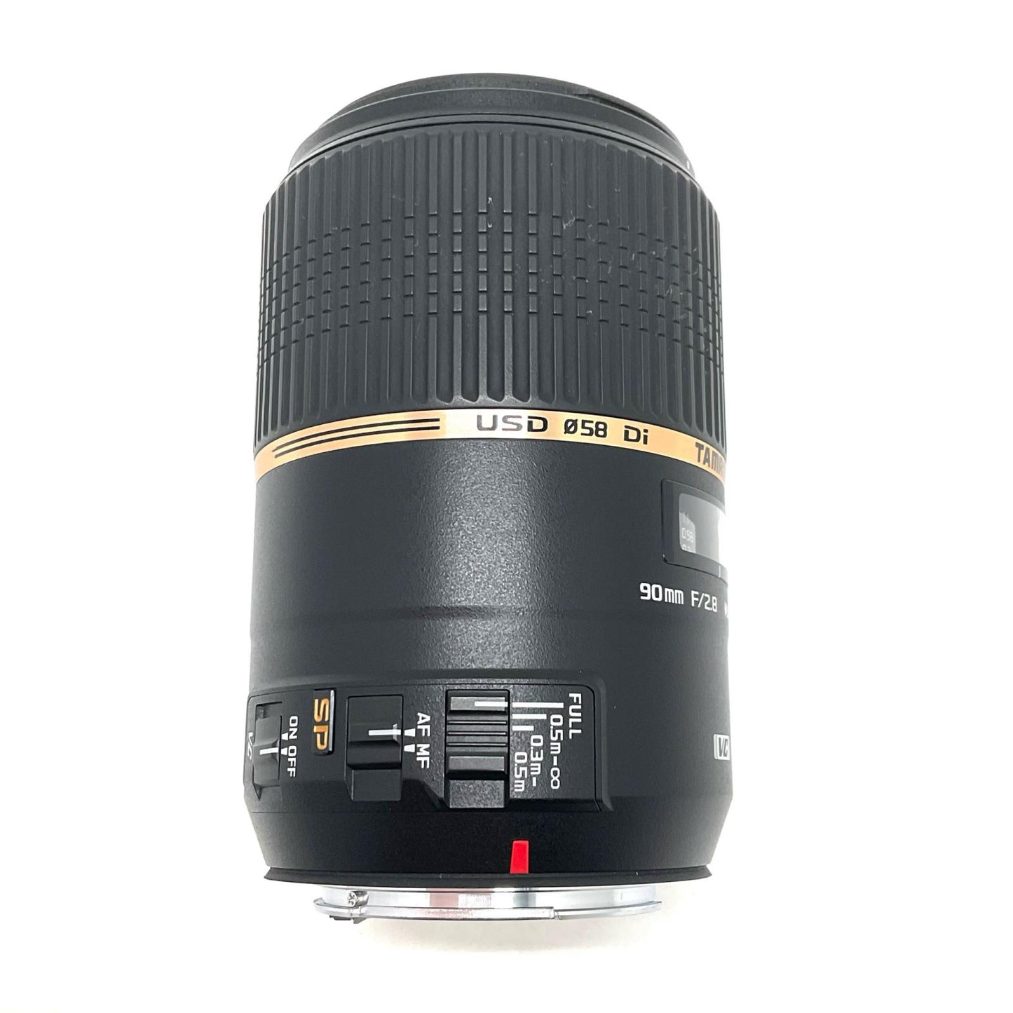 【全額返金保証】【最速発送】TAMRON SP 90mm F/2.8 Di MACRO 1：1 VC USD (Model F004) [キヤノン用] 動作確認済