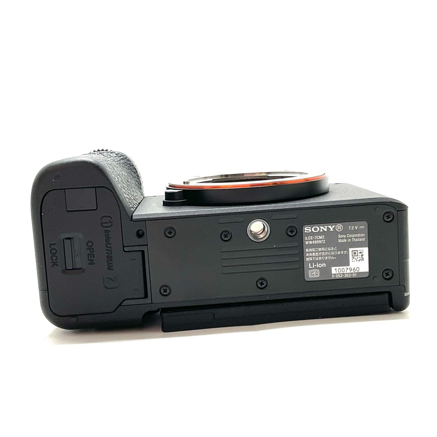 【全額返金保証】【最速発送】Sony デジタル一眼 α7C II ILCE-7CM2 ボディ シルバー 美品 動作確認済