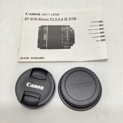 【全額返金保証】【最速発送】Canon EF-S18-55mm F3.5-5.6 IS STM 動作確認済