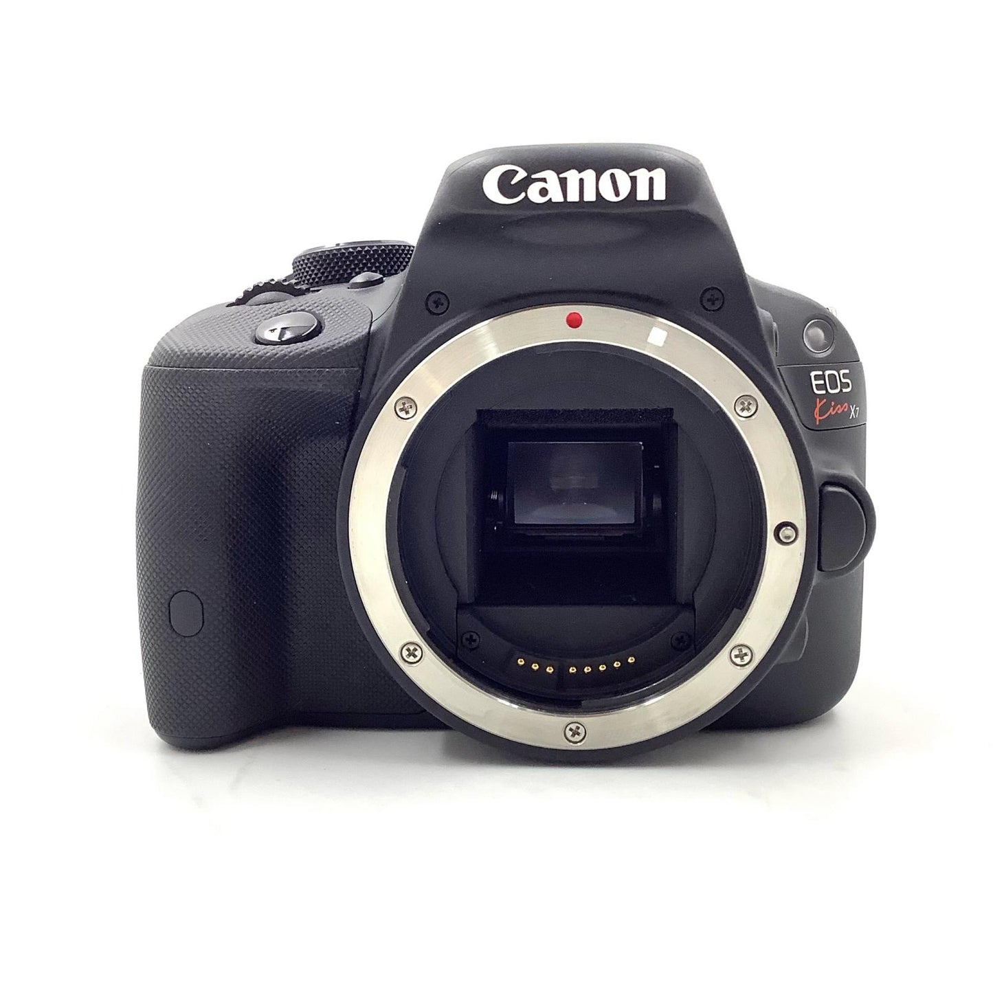 【全額返金保証】【最速発送】Canon デジタル一眼 EOS Kiss X7　ボディ ブラック 動作確認済