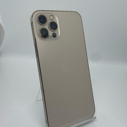 【全額返金保証】【最速発送】Apple iPhone iPhone 12 Pro 256GB ゴールド au SIMフリー 白ロム 動作確認済 74%