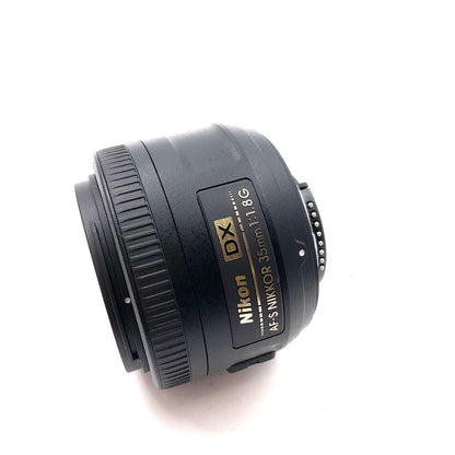 【全額返金保証】【最速発送】Nikon AF-S DX NIKKOR 35mm f/1.8G 超美品 動作確認済