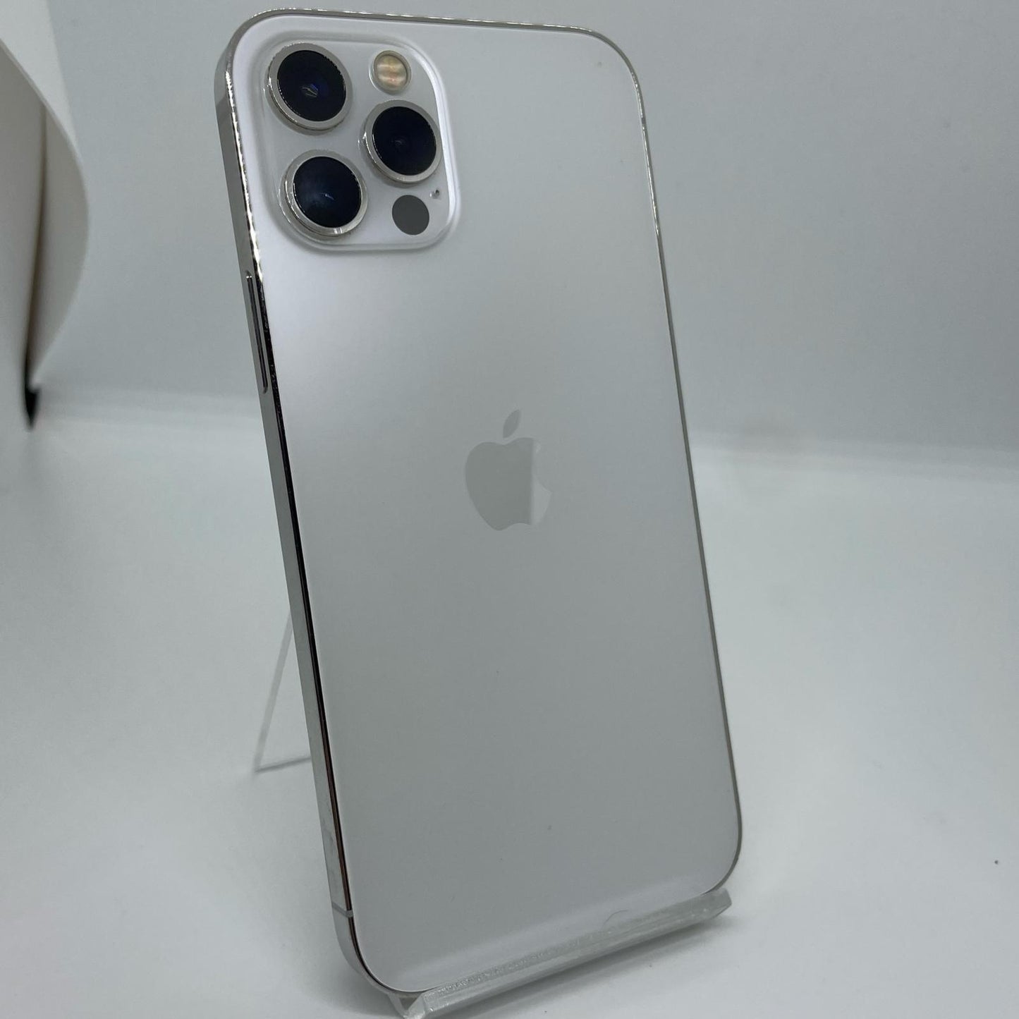 【全額返金保証】【最速発送】Apple iPhone iPhone 12 Pro 128GB シルバー Softbank SIMフリー 白ロム 動作確認済 74%