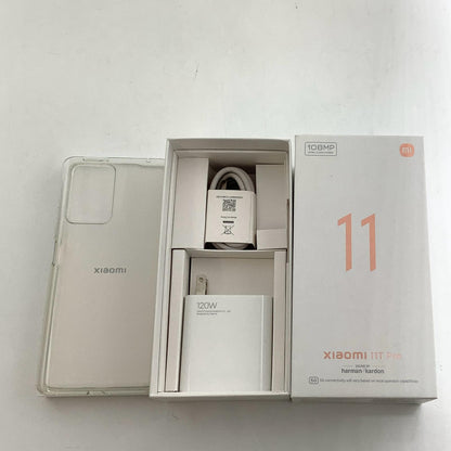 【全額返金保証】【最速発送】Xiaomi Xiaomi 11T Pro 128GB メテオライトグレイ SIMフリー 2107113SR 白ロム 動作確認済