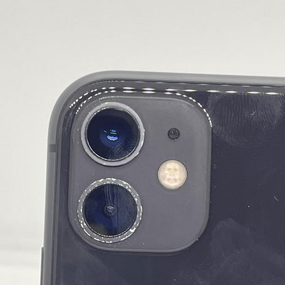 【全額返金保証】【最速発送】Apple iPhone iPhone 11 64GB ブラック au 白ロム 動作確認済 74%
