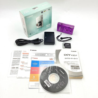 【最速発送】Canon コンパクトデジタルカメラ IXY 430F【難有】