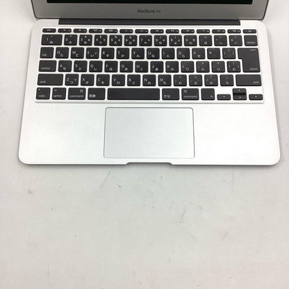 【全額返金保証】【最速発送】Apple 11.6インチ 2015 1.6GHz デュアルコア　Intel Core i5 8GB SSD 256GB シルバー 動作確認済