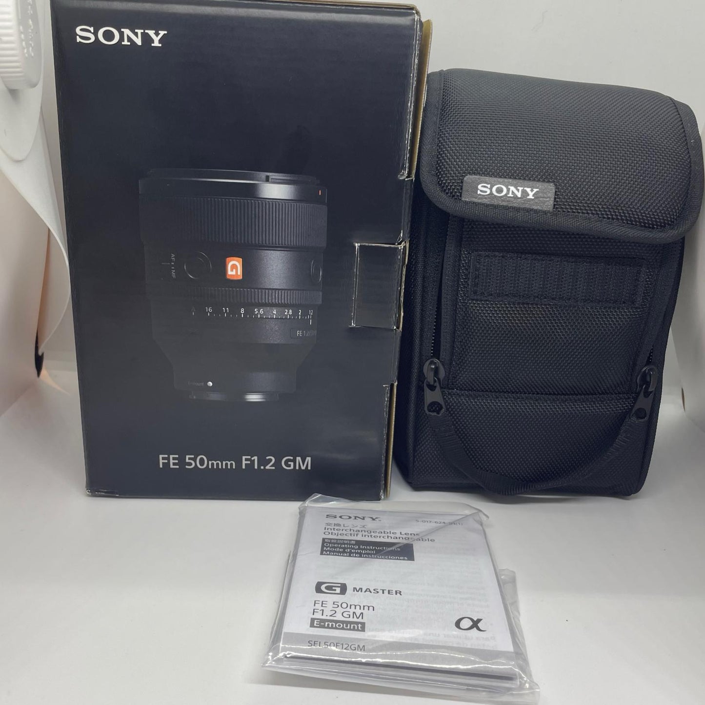 【全額返金保証】【最速発送】Sony FE 50mm F1.2 GM SEL50F12GM 美品 動作確認済