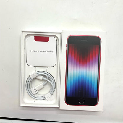 【全額返金保証】【最速発送】Apple iPhone iPhone SE（第3世代） 64GB (PRODUCT)RED Softbank 美品 動作確認済 78%