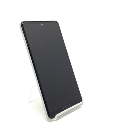 【全額返金保証】【最速発送】SHARP AQUOS sense5G 64GB オリーブシルバー docomo SH-53A 白ロム 動作確認済