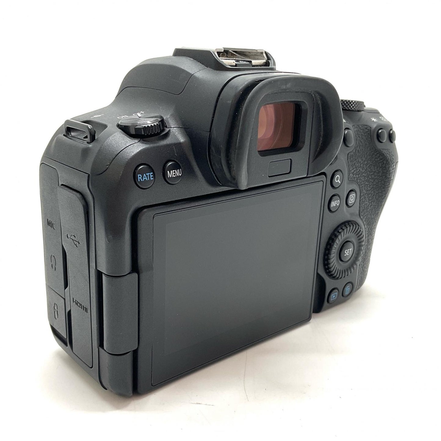 【全額返金保証】【最速発送】Canon デジタル一眼 EOS R6 ボディ ブラック 動作確認済