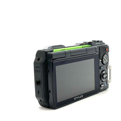 【全額返金保証】【最速発送】OLYMPUS コンパクトデジタルカメラ STYLUS TG-870 Tough [グリーン] 動作確認済