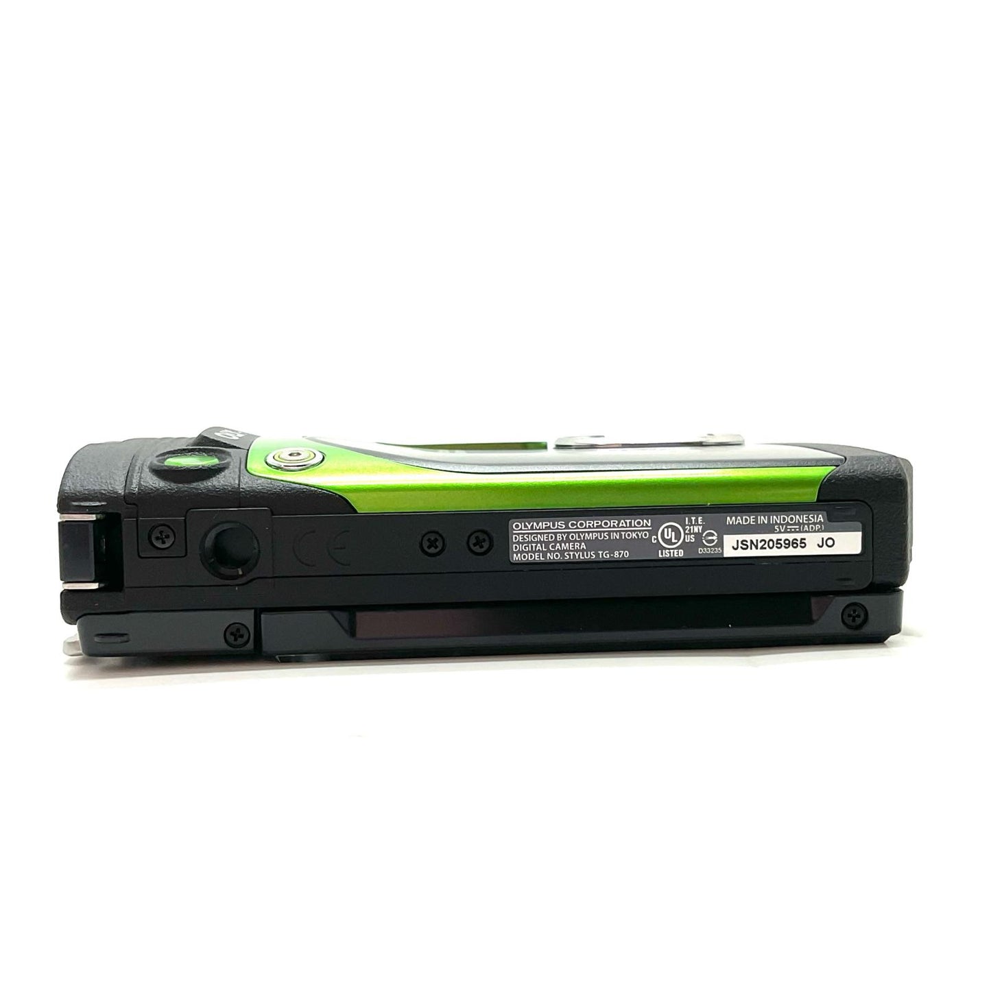 【全額返金保証】【最速発送】OLYMPUS コンパクトデジタルカメラ STYLUS TG-870 Tough [グリーン] 動作確認済