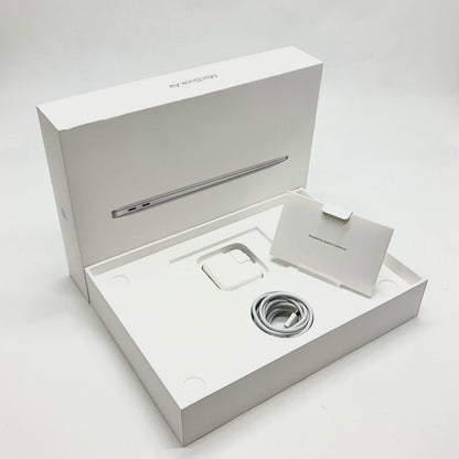 【全額返金保証】【最速発送】Apple MacBook Air 13.3インチ 2020 Apple M1 16GB SSD 256GB シルバー 85.2% 動作確認済