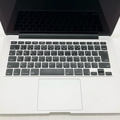 【全額返金保証】【最速発送】Apple MacBook Pro 13インチ 2013 2.4 GHz デュアルコア Intel Core i5 8GB SSD 256GB シルバー 動作確認済